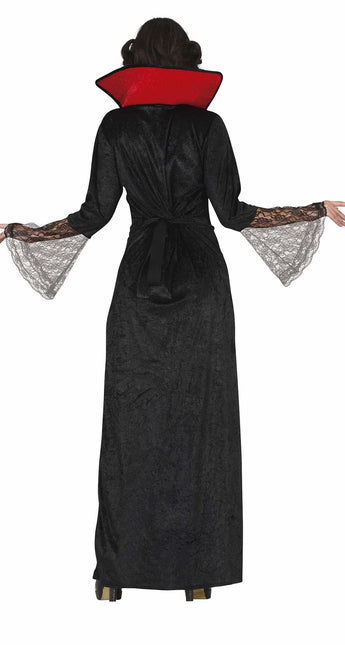 Vampyr halloweenkostume til damer rød