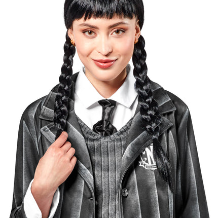 Sort paryk fletninger damer