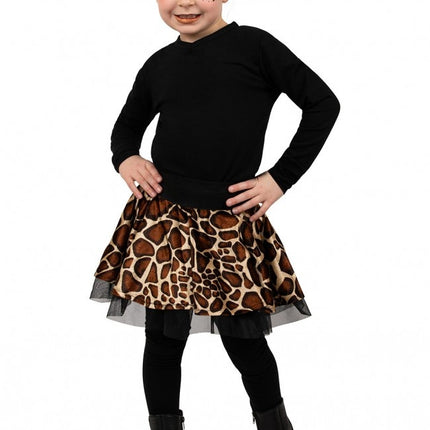 Cirkulær nederdel Giraf