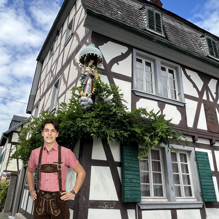 Lederhose brun mænd lang