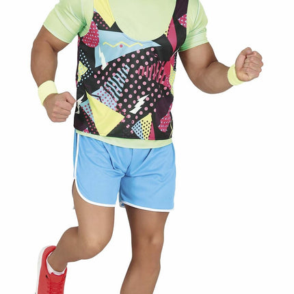 Atlet kostume mænd farvet