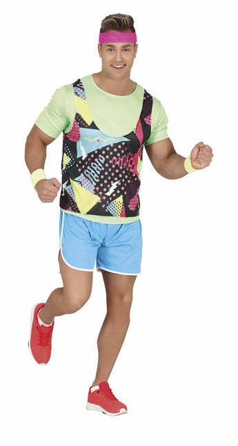 Atlet kostume mænd farvet