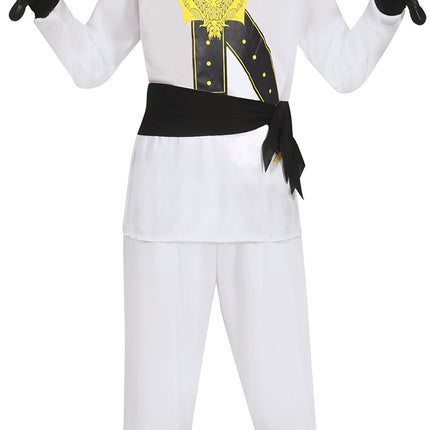 Ninja-kostume hvid dreng