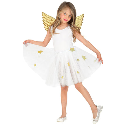 Engel kostume sæt pige 2 dele