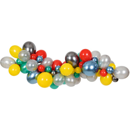 Farvet ballonbue-monster