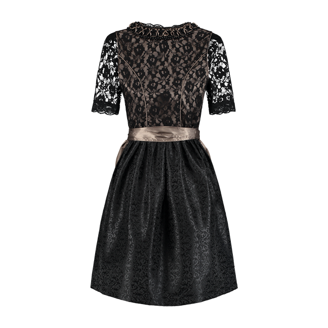 Sort Brun Dirndl Kjole Oktoberfest Damer