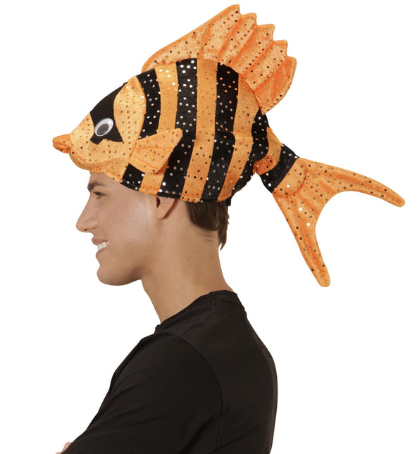 Fiskehat orange