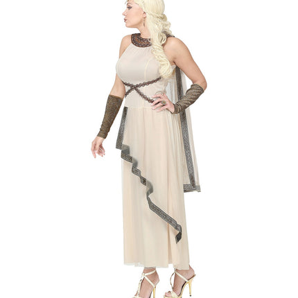 Græsk gudindekjole til damer