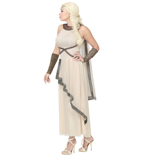 Græsk gudindekjole til damer