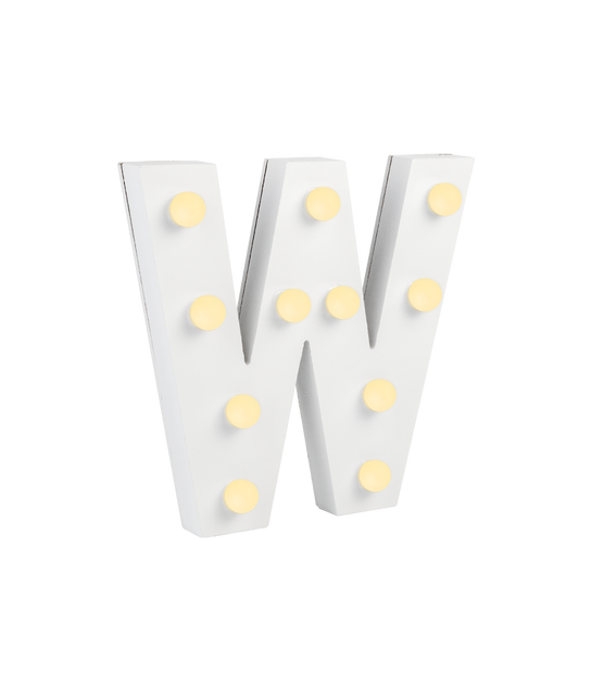 W Light Letter 16,5 cm