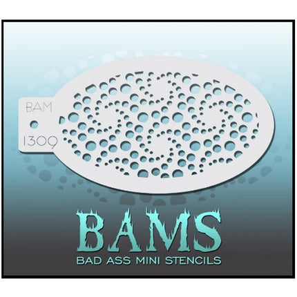 Bad Ass Schmink-skabelon 1309