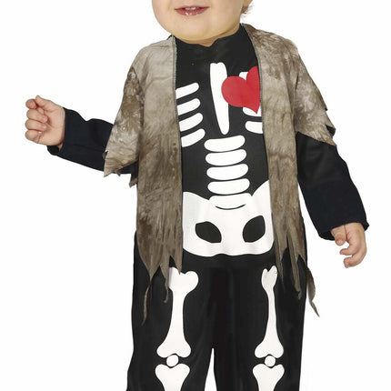 Halloween-kostume babyskelet