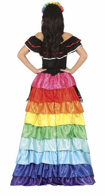 Dia De Los Muertos Halloween-kostume til damer