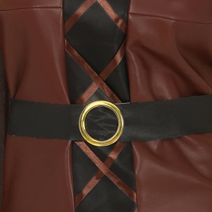 Vikingekostume brune damer