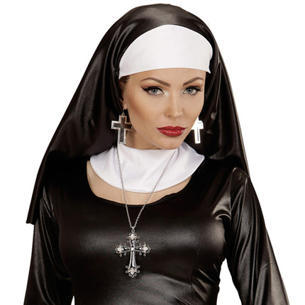 Sorte sølvøreringe