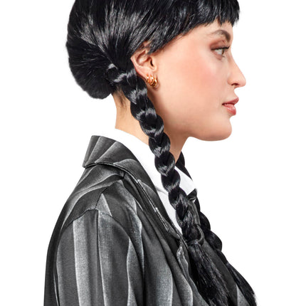 Sort paryk fletninger damer