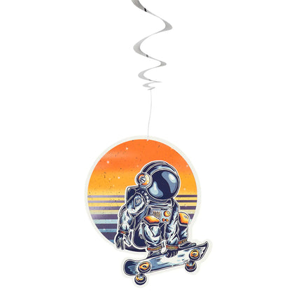 Space Party hængende dekoration 85 cm