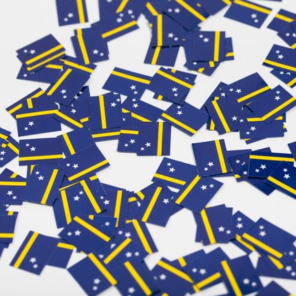 Curacao bordkonfettipapir 150 stk