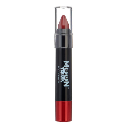 Moon Terror Halloween Body Crayons Blodrød 3,2 g