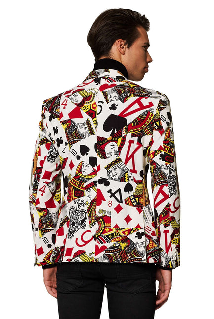 Casino Playing Cards Blazer til mænd <tc>OppoSuits</tc>