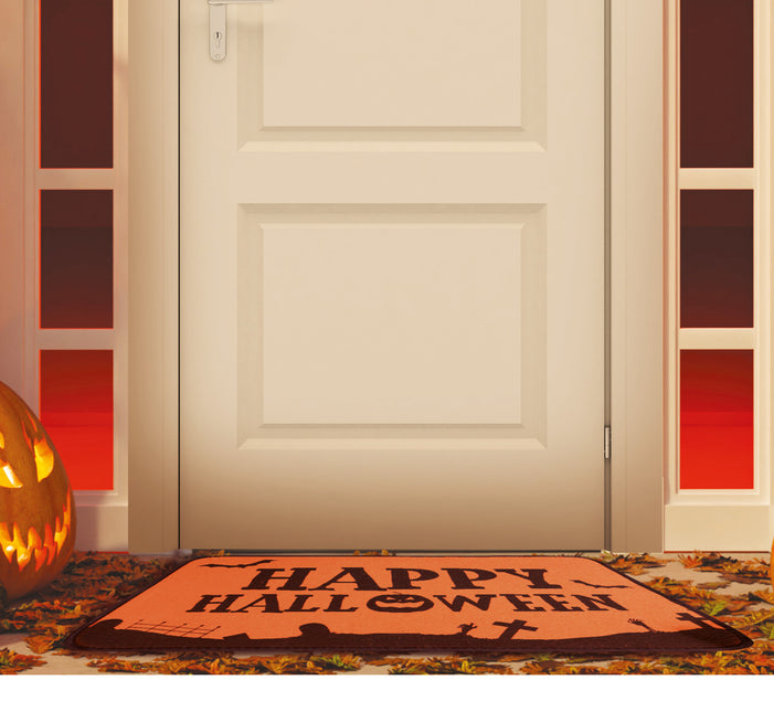 Halloween Deurmat Happy Halloween 60cm