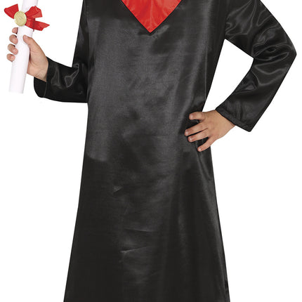 Afslutningskjole Sort Blå Barn