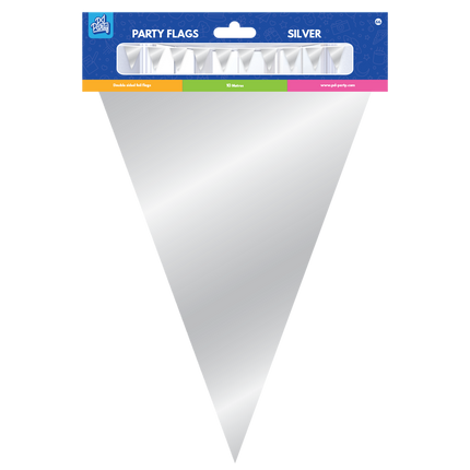 Sølvguirlande Metallic 10m