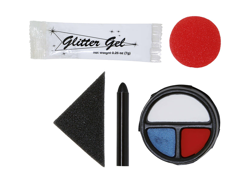 Halloween-sminkesæt Klovn