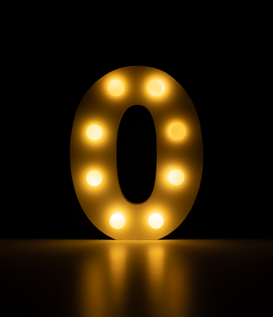 O Light Letter 16,5 cm