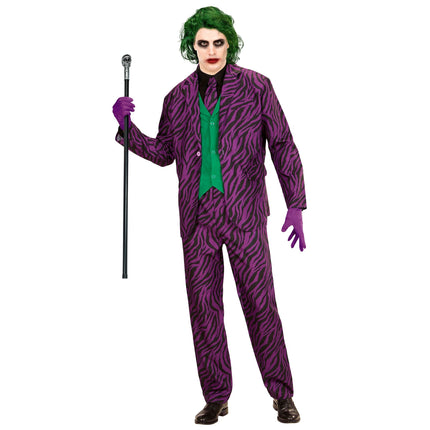 Joker Kostume Lilla Mænd 3 dele