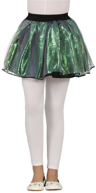 Grøn tutu-pige, 30 cm