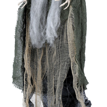 Halloween dukke hængende heks 50 cm