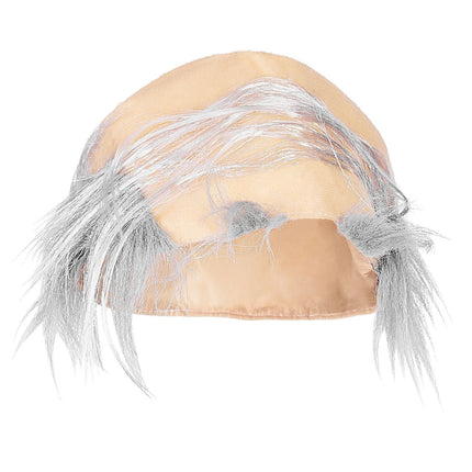 Paryk gammel mand med øjenbryn