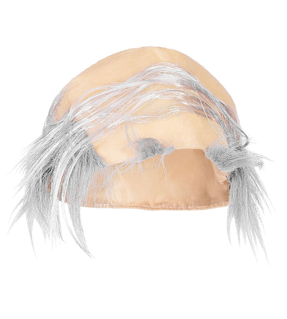 Paryk gammel mand med øjenbryn