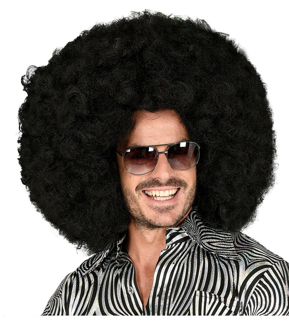 Sort Maxi Afro-paryk