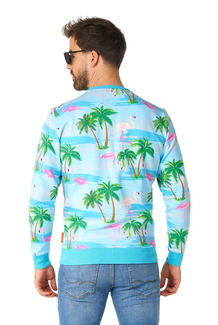 Hawaii Flamingo Sweater Men <tc>OppoSuits</tc>