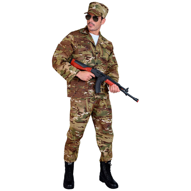 Army kostume mænd 3 dele