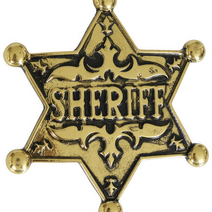 Badge Gold Sheriff