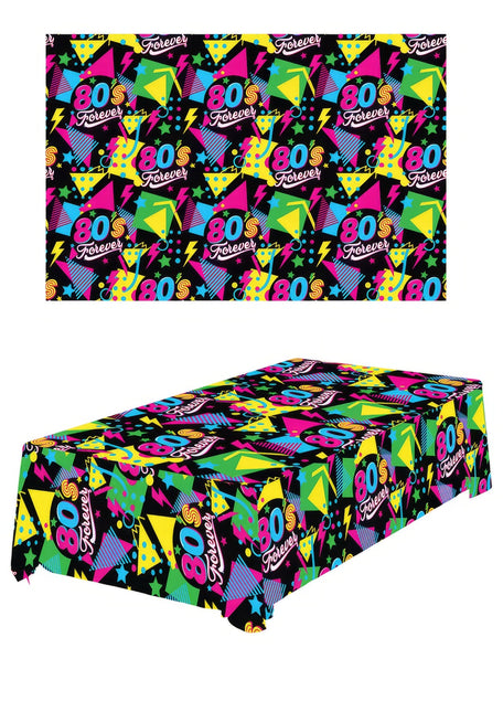 Neon 80S Tafelkleed 2,74m