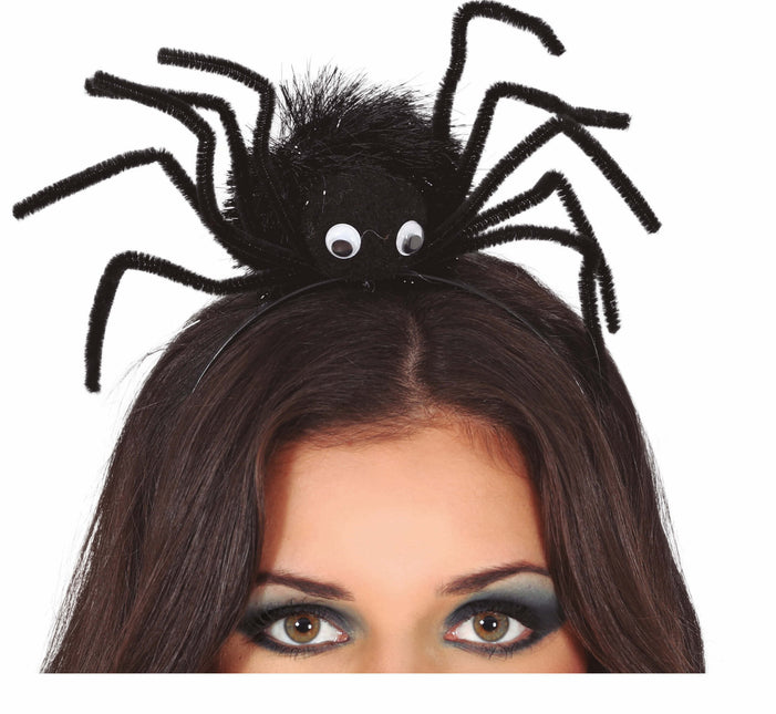 Sort hårbånd Edderkop