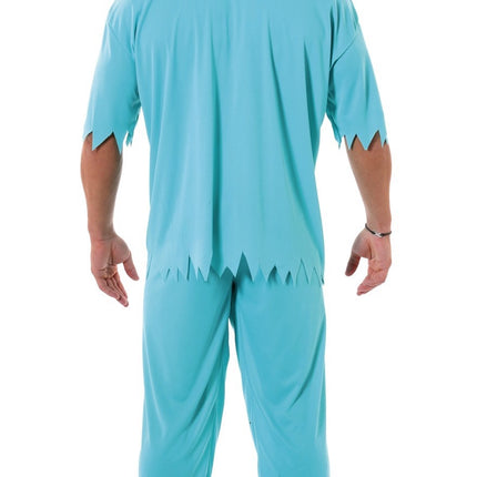 Zombie halloweenkostume mænd kirurg