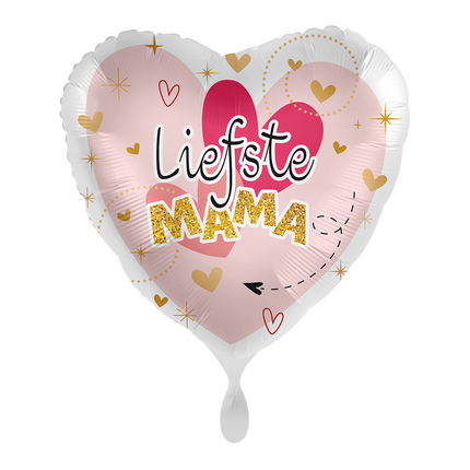 Mors dag-heliumballon tom 43 cm