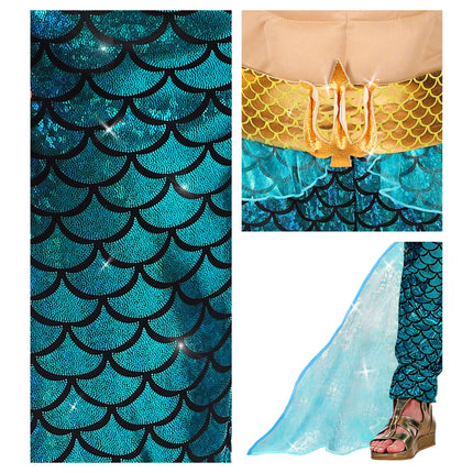 Poseidon kostume mænd