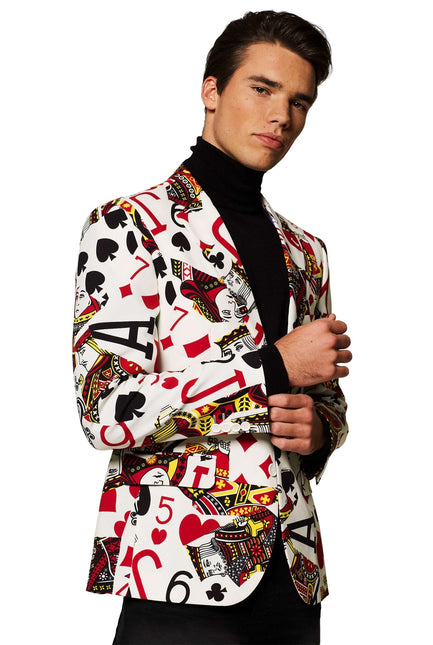 Casino Playing Cards Blazer til mænd <tc>OppoSuits</tc>
