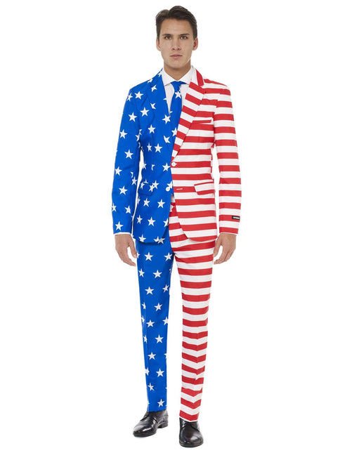 USA Flag Suit Men <tc>Suitmeister</tc>
