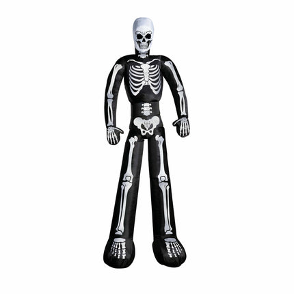 Halloween-skelet oppustelig 2m