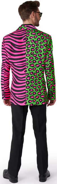 Panther Tiger Neon Blazer Men <tc>Suitmeister</tc>