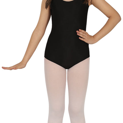 Pigetrøje Sort uden ærmer