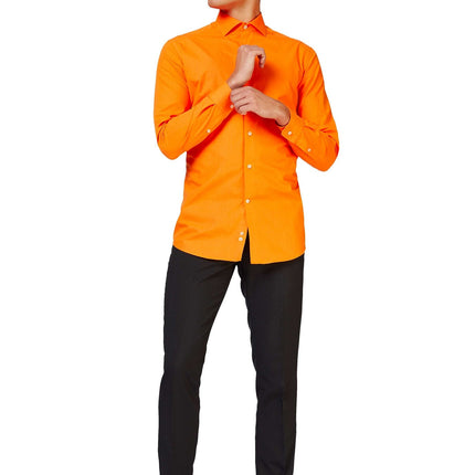 Orange skjorte til mænd <tc>OppoSuits</tc>
