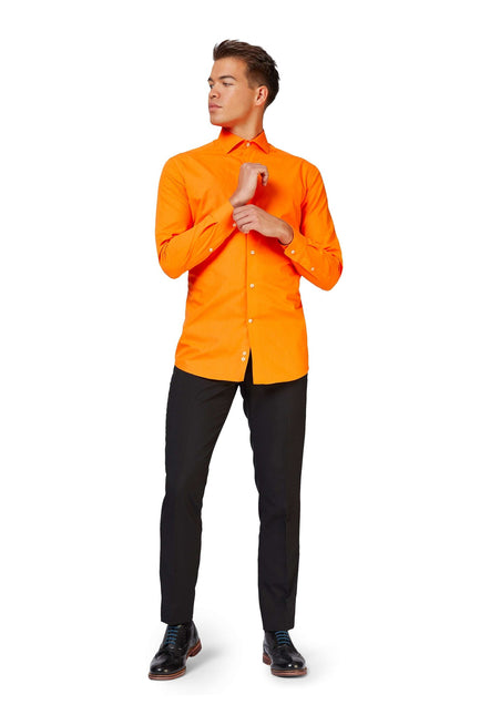 Orange skjorte til mænd <tc>OppoSuits</tc>
